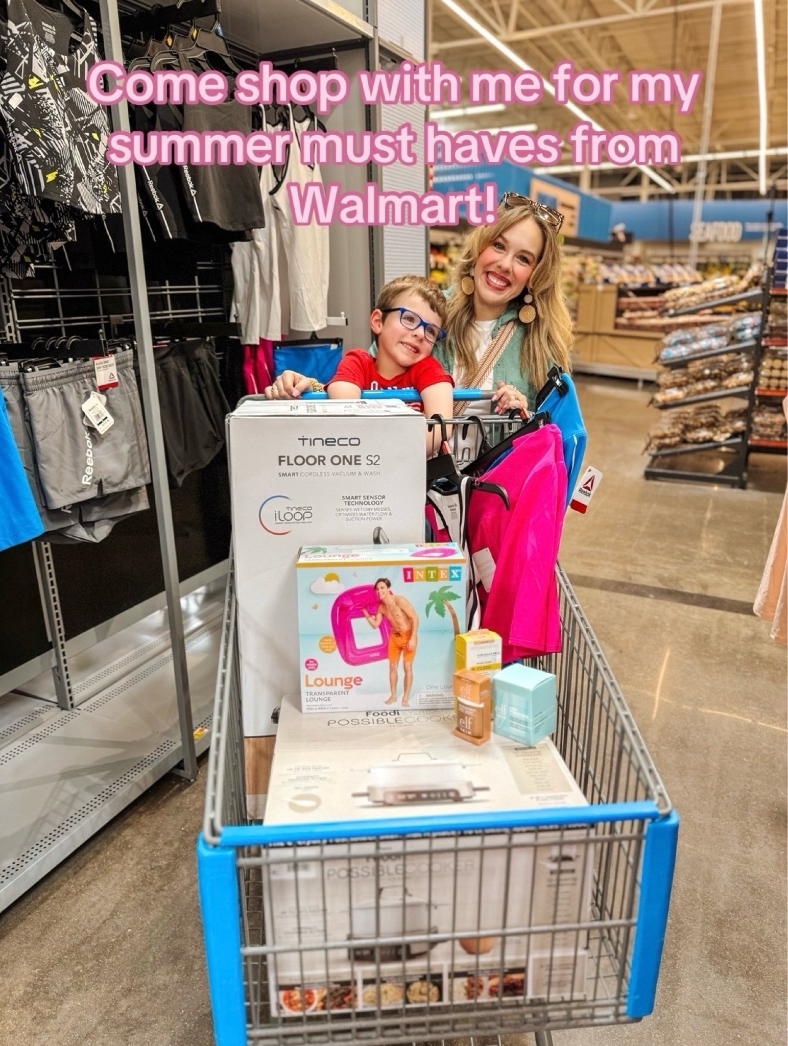 Come shop with me at @Walmart for my summer must haves! #walmartpartner

1- Glow all summer with Elf Cosmetics. I can’t live without their products to make my skin glow while wearing minimal makeup
2- It’s too hot to cook, but the Ninja Foodi Everyday Possible Cooker makes it super easy while keeping the house cool! 
3- No summer is complete without fun in the sun. We love Intex Inner Tubes and their air pump. We’ve used them for years and love the quality. 
4- Between grass from the dogs and kids, mud from the rain, and wetness from spills, the Tineco is my Roman Empire. Every house needs one!
5- Stay cool with Reebok activewear while running errands, going on vacay, or just having fun with the fam. #WalmartMustHaves #ltkhome #ltkfamily #ltksummersales

#LTKBeauty #LTKFamily #LTKSummerSales