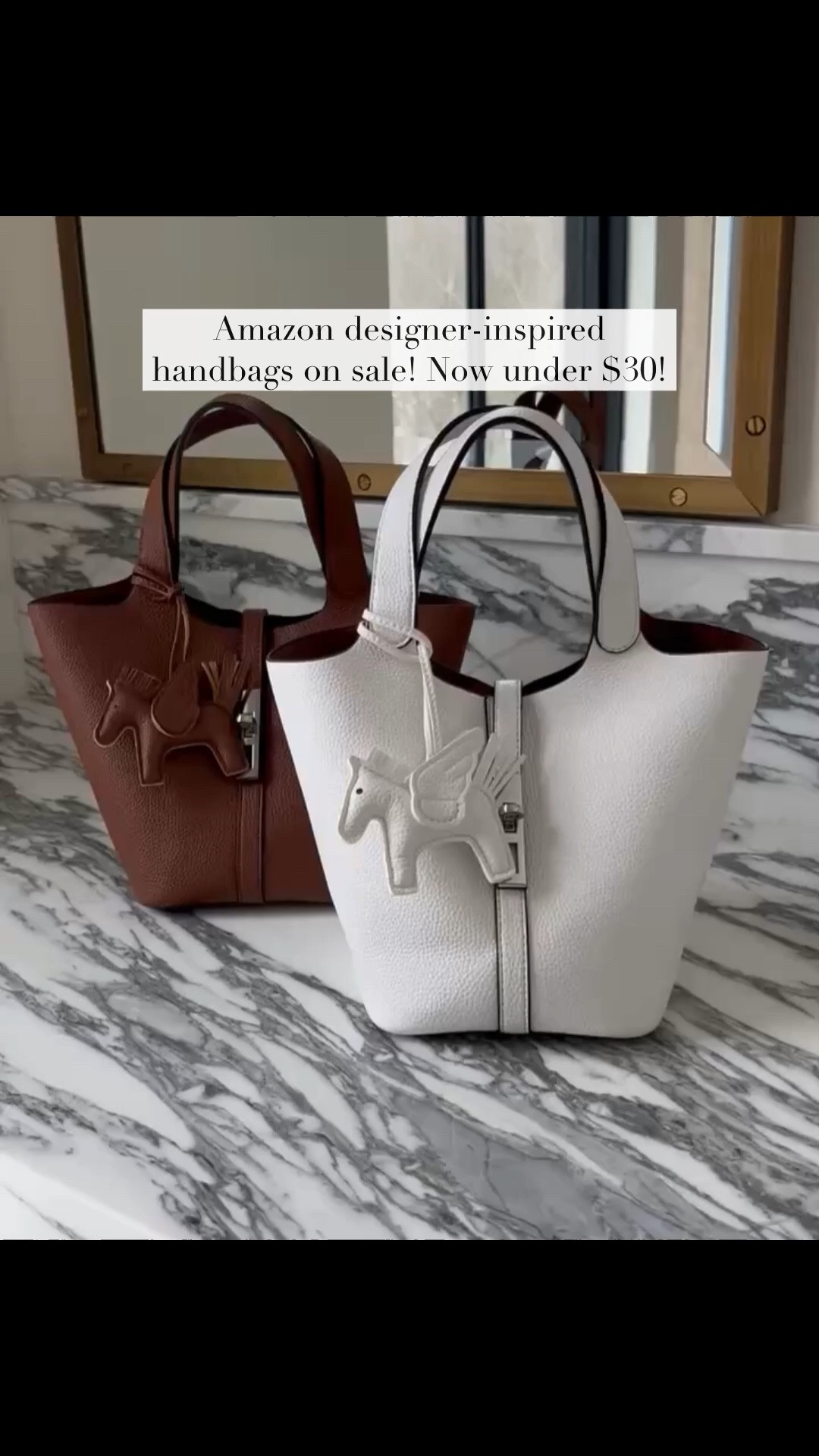 Amazon spring sale picks! These Amazon Hermes totes are on sale and under $30! These designer-inspired handbags elevate any outfit. I bought them in multiple colors - you’ll love them for work or everyday!

#LTKWorkwear #LTKSaleAlert #LTKOver40