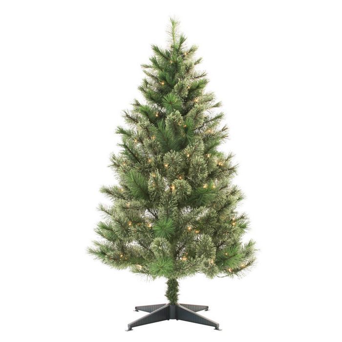 4.5ft Pre-lit Artificial Christmas Tree Virginia Pine Clear Lights - Wondershop™ | Target