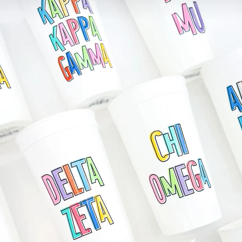 Bring on the Fun Sorority Stadium Cup 32oz | Etsy (Global)