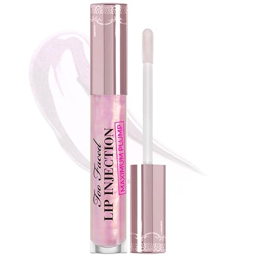 Too Faced Lip Injection Maximum Plump Extra Strength Lip Plumper Gloss | Hydrating + Plumping, 0.... | Amazon (US)