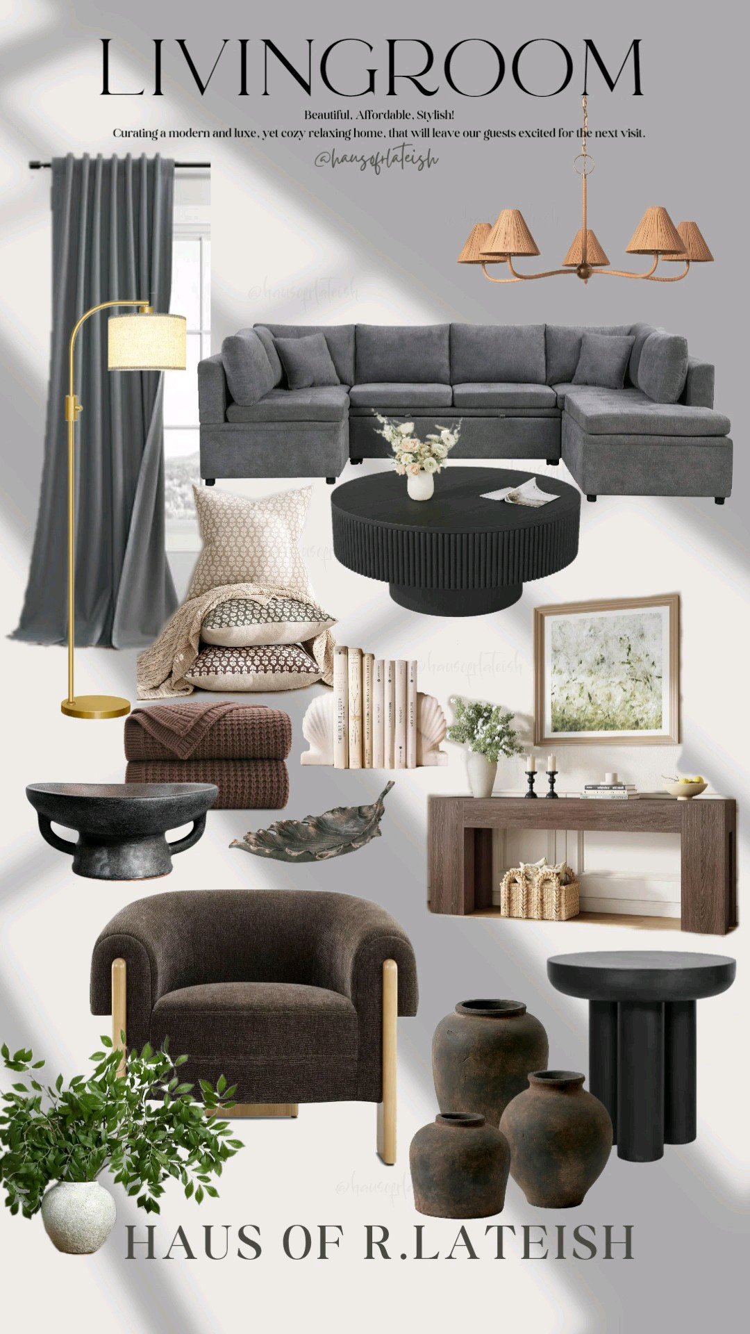 Affordable luxury living room look without the luxe price tag. Here are some of my favorite affordable finds that will make your living room look like it was designed by a pro! #interiordesign #livingroomdecor #homedecor #affordablehome #amazonhome #LTKfinds

#LTKHome #LTKSaleAlert