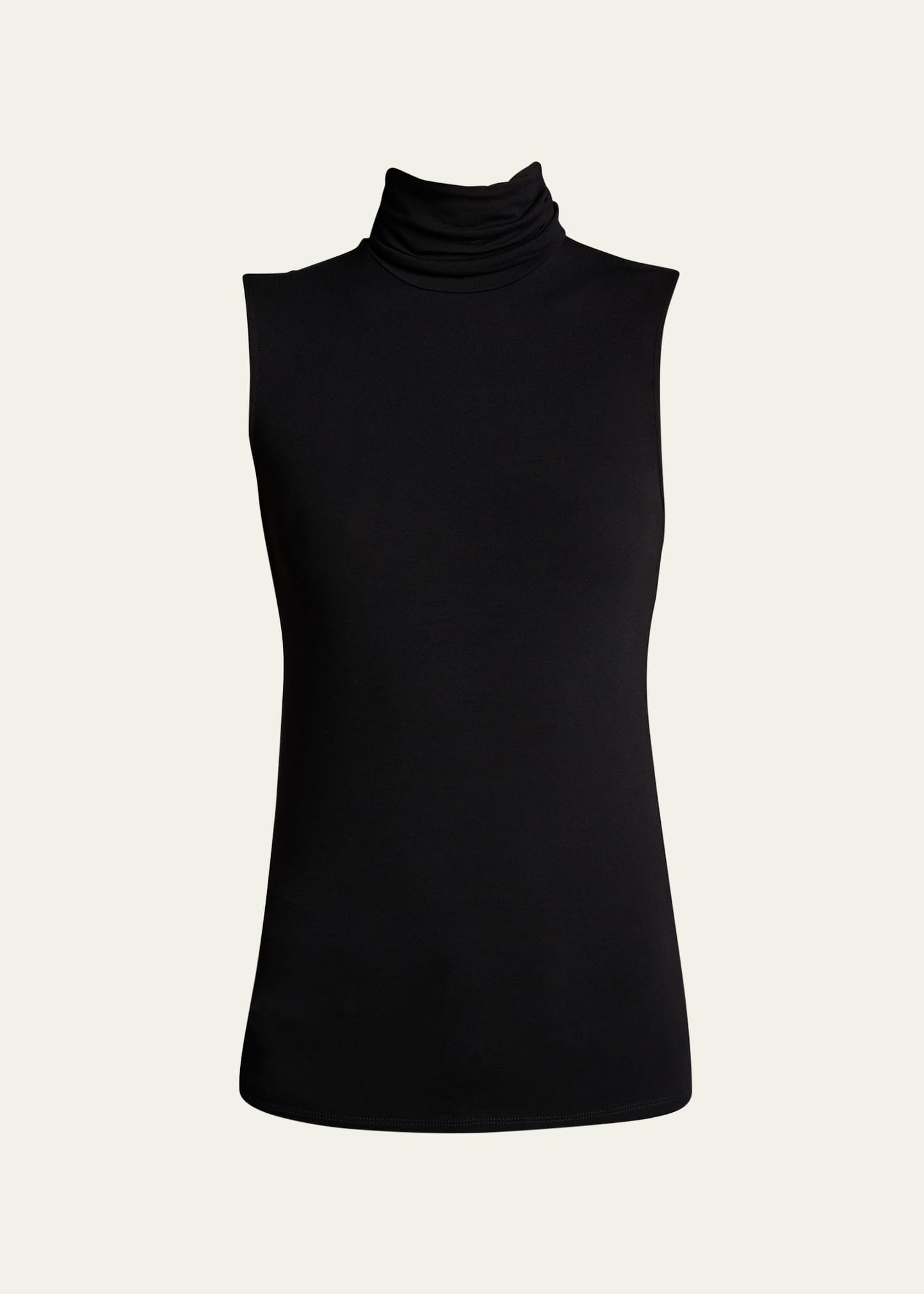 Majestic Filatures Soft Touch Viscose Sleeveless Turtleneck Top | Bergdorf Goodman