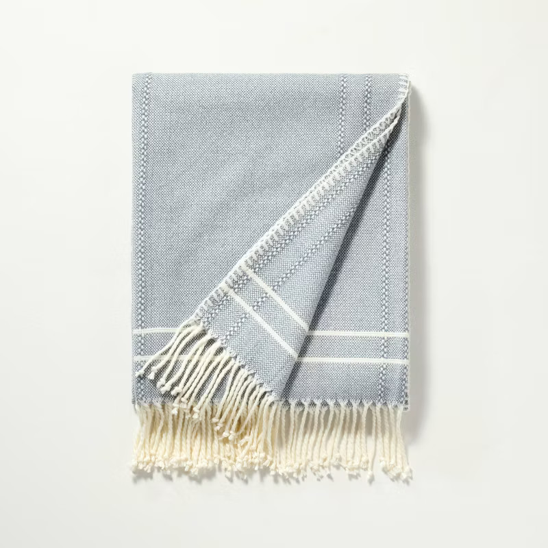 Striped Throw Blanket - Hearth & Hand™ with Magnolia | Target