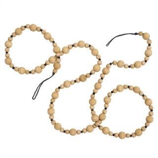 Style Me Pretty 6ft. Wood Bead Garland | Michaels Stores