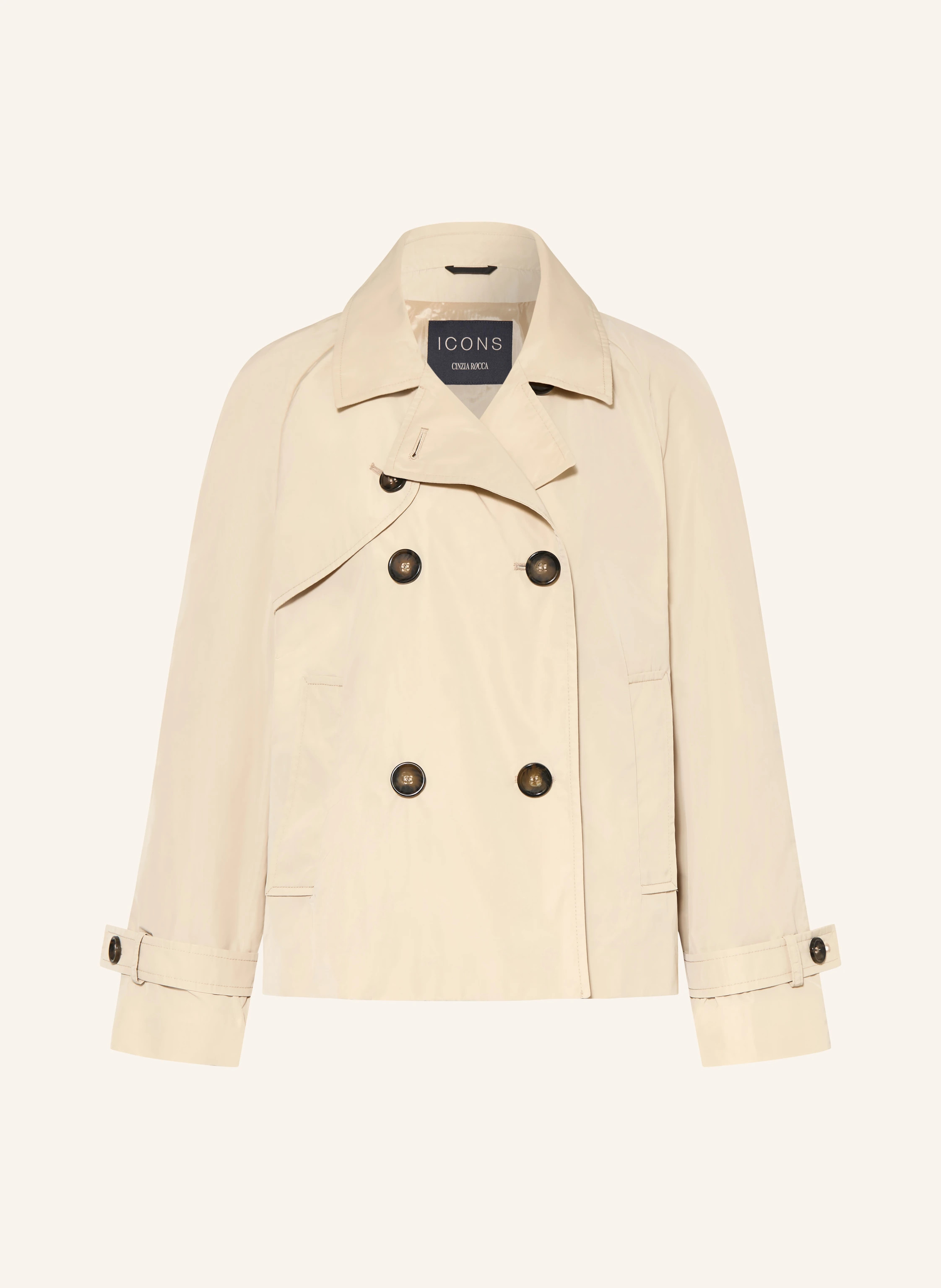 ICONS CINZIA ROCCA Trench-Jacke in beige | Breuninger (DACH)