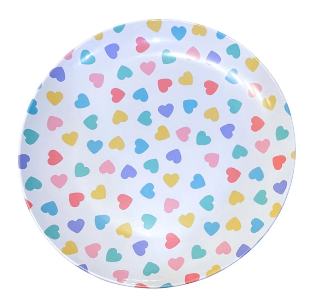 Rainbow Hearts Tableware | Lovely Little Things Boutique