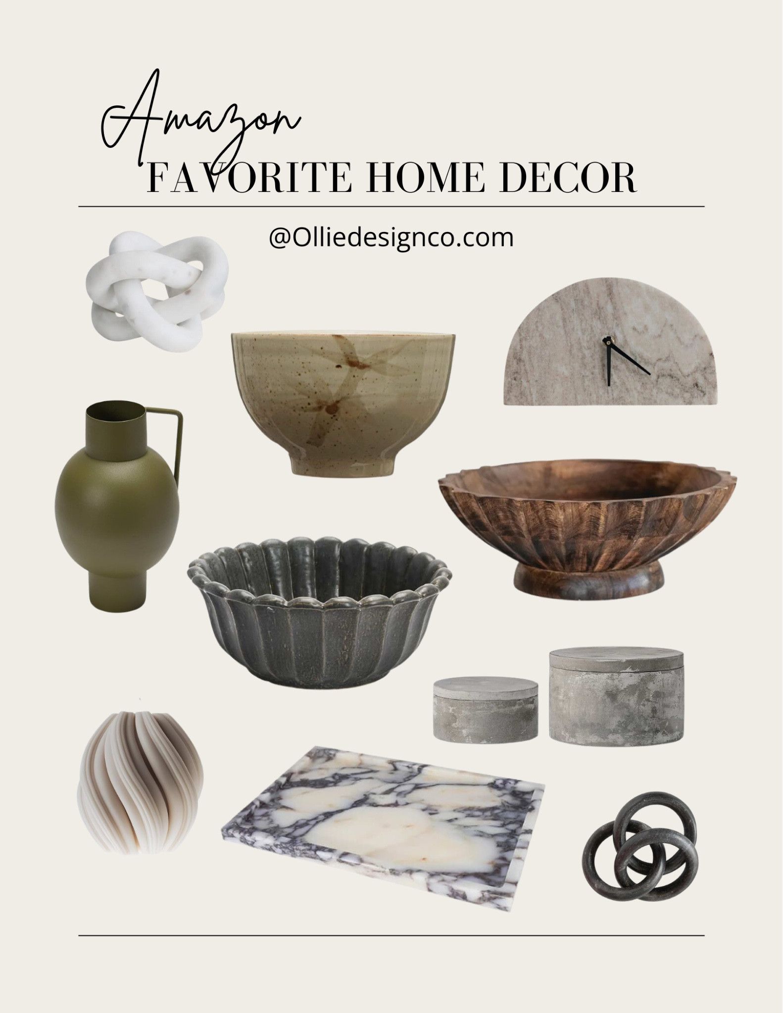 Amazon is a fantastic resource for home decor! Not only do you get decor at a great price but you get a quality product as well. Here are a few of my favorites from Amazon.
#amazonhome
#amazondecor
#amazon
#homedecor
#shelfstyling

#LTKhome