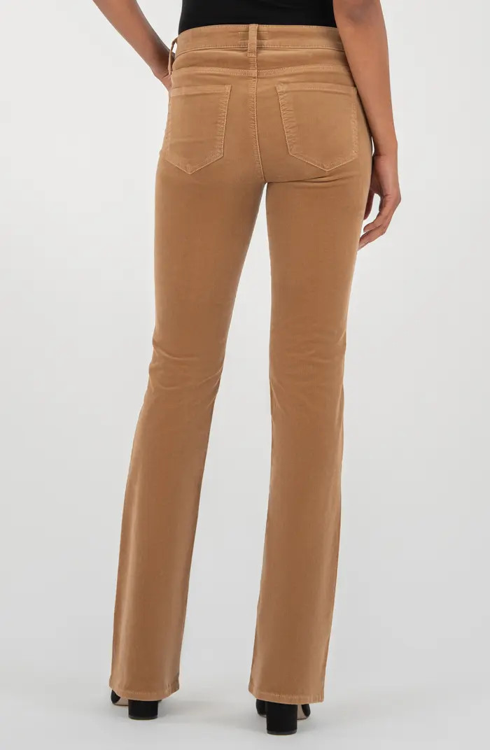 Natalie Mid Rise Bootcut Corduroy Pants | Nordstrom