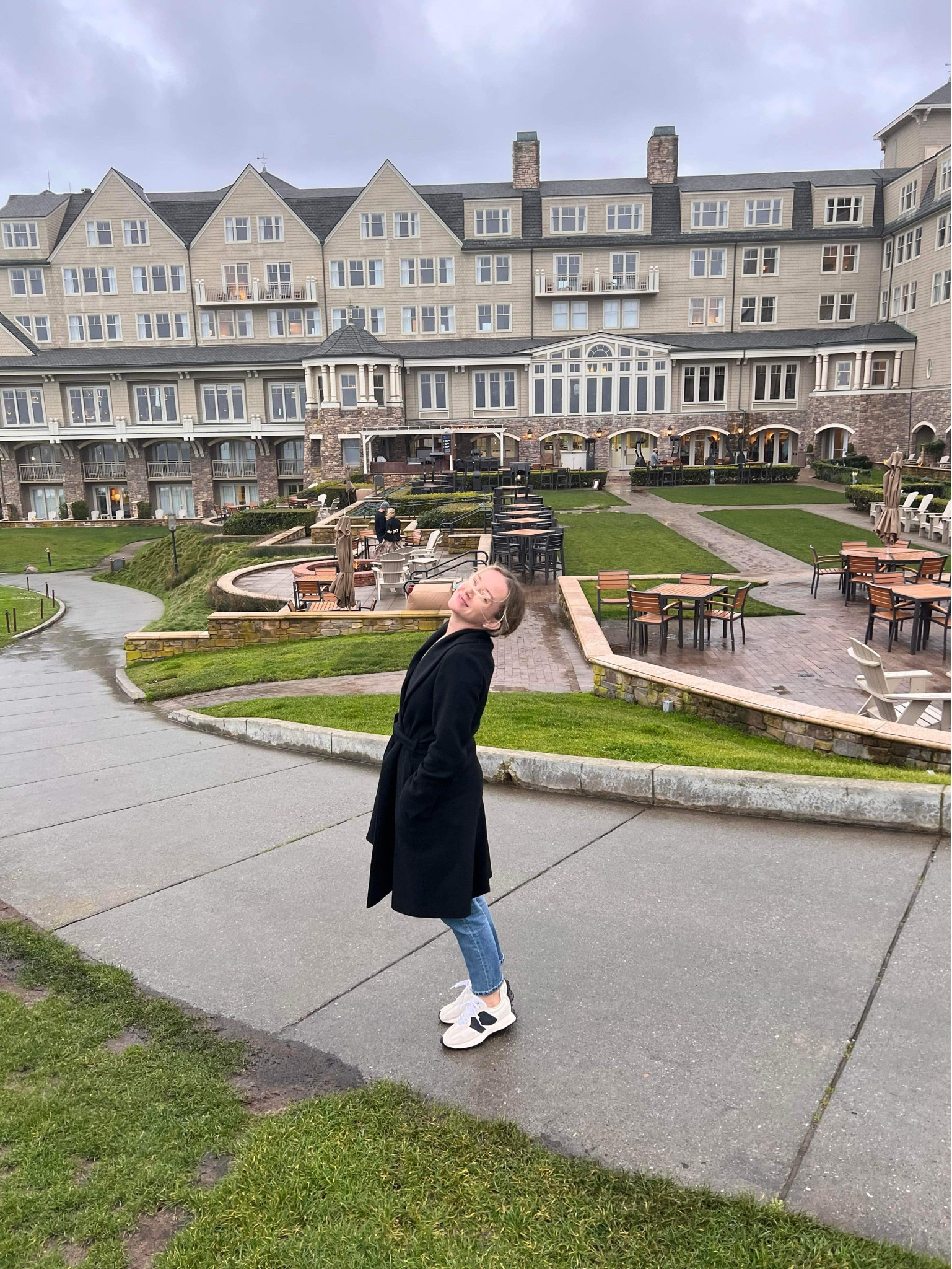 Travel ready look. A wool wrap coat is so versatile. 🖤✔️

#LTKSeasonal #LTKstyletip