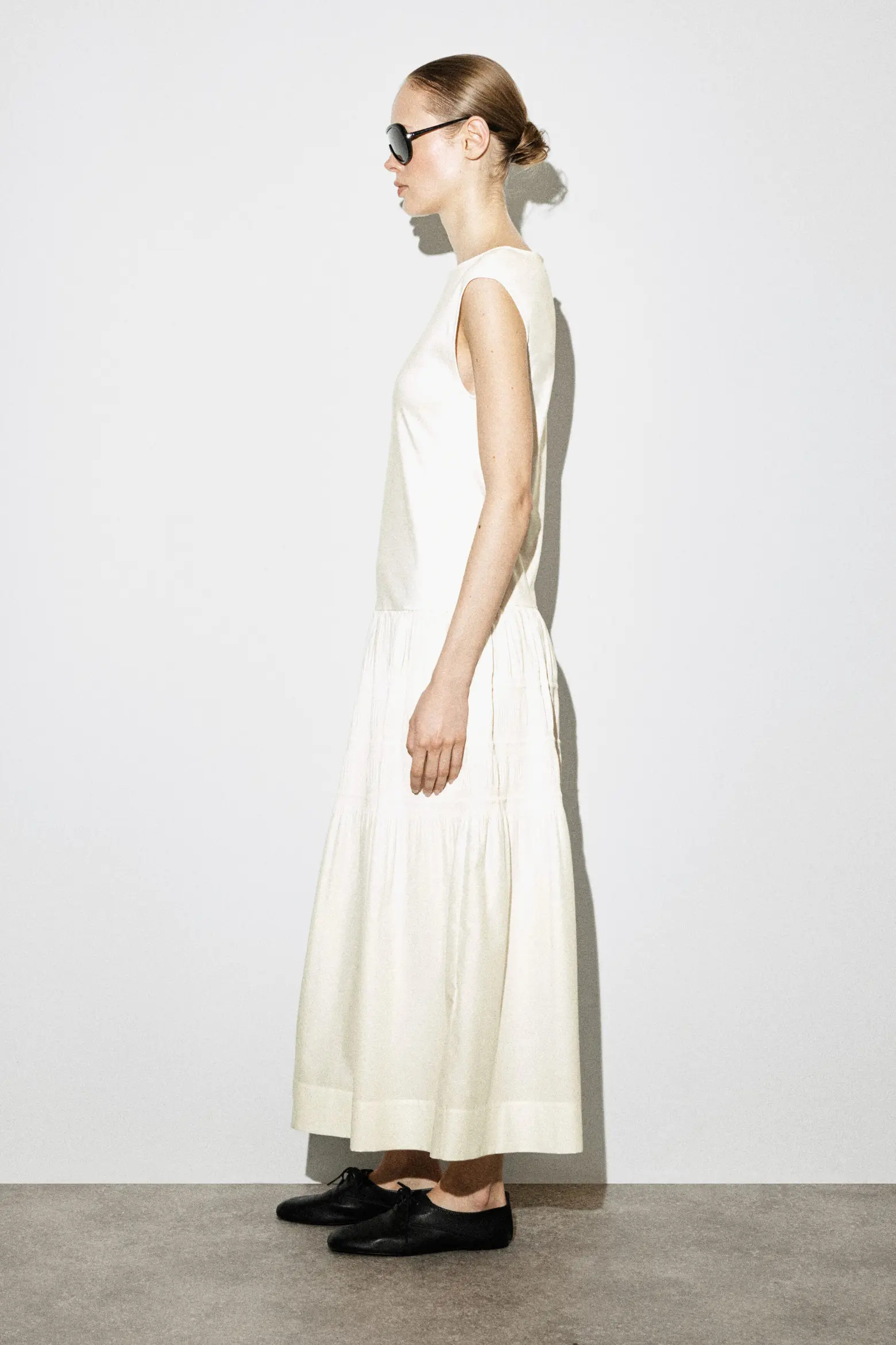 Tiered Gathered Midi Dress (Women) | Nordstrom | Nordstrom
