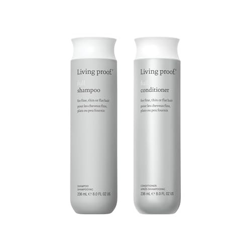 Living Proof Full Shampoo & Conditioner Duo Volume & Moisturizing Set for Thin Hair, Paraben & Silicone Free, Safe for Color Treated Hair | Amazon (US)