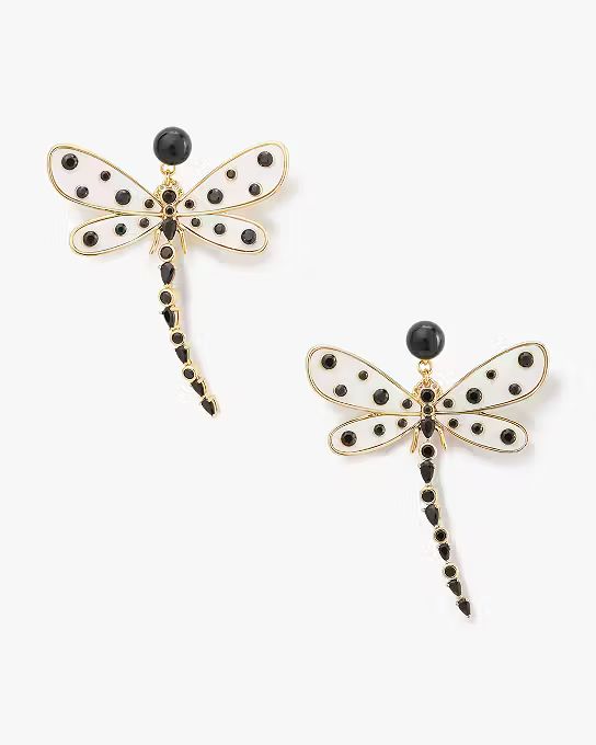 Dazzling Dragonfly Linear Earrings | Kate Spade (US)