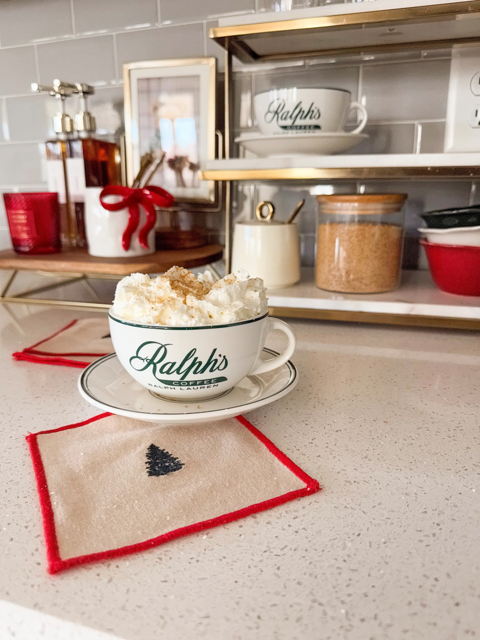 Serving cozy Christmas charm — Ralph Lauren style. 🎄☕



Plaid details, classic bows, a cute bear moment, and our favorite Ralph coffee mugs — it’s all in the details.

#ralphlauren #christmascoffee #christmascoffeebar #holidayhomedecor #holidayhome #ralphscoffee #ltkhome #ltkholiday