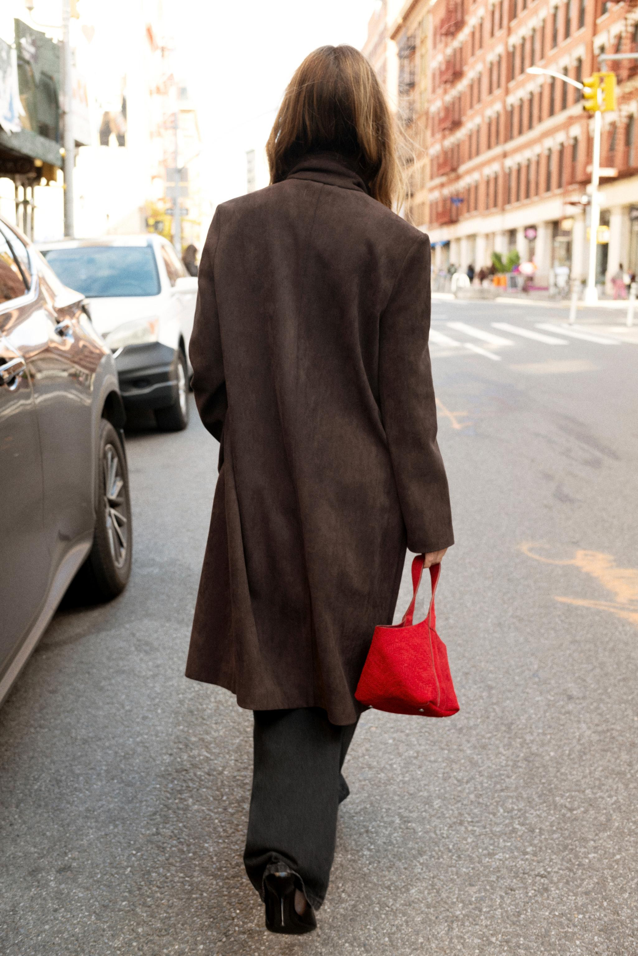 FAUX SUEDE TAILCOAT | Zara US