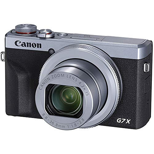 Canon PowerShot G7X Mark III Digital Camera with 4.2x Optical Zoom Lens (Silver) | Amazon (US)