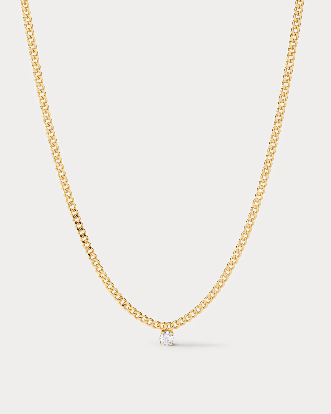 Bardot Stud Charm Necklace- Gold (Ships Mid August) | Luv Aj Inc.