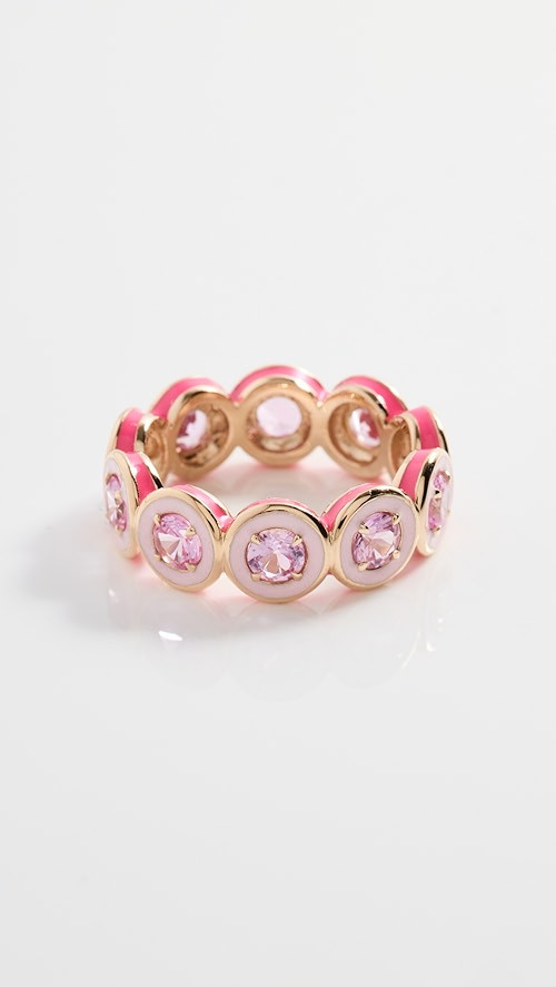 Alison Lou Round Cocktail Eternity Band | SHOPBOP | Shopbop