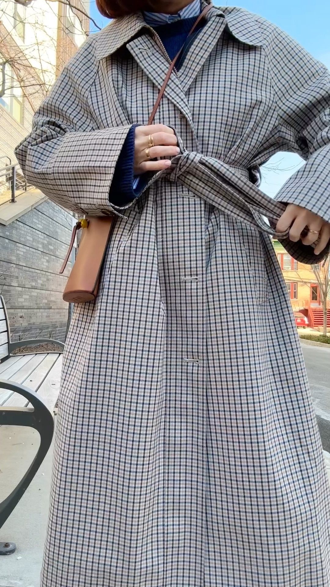 The Plaid Trench.

#LTKStyleTip #LTKOver40