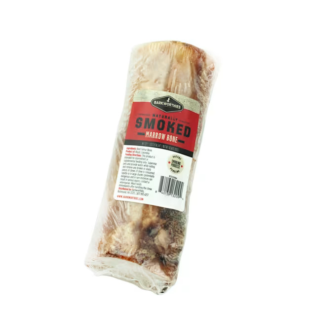 Barkworthies 6'' Smoked Beef Marrow Dog Bone, 10.58 oz. | Petco
