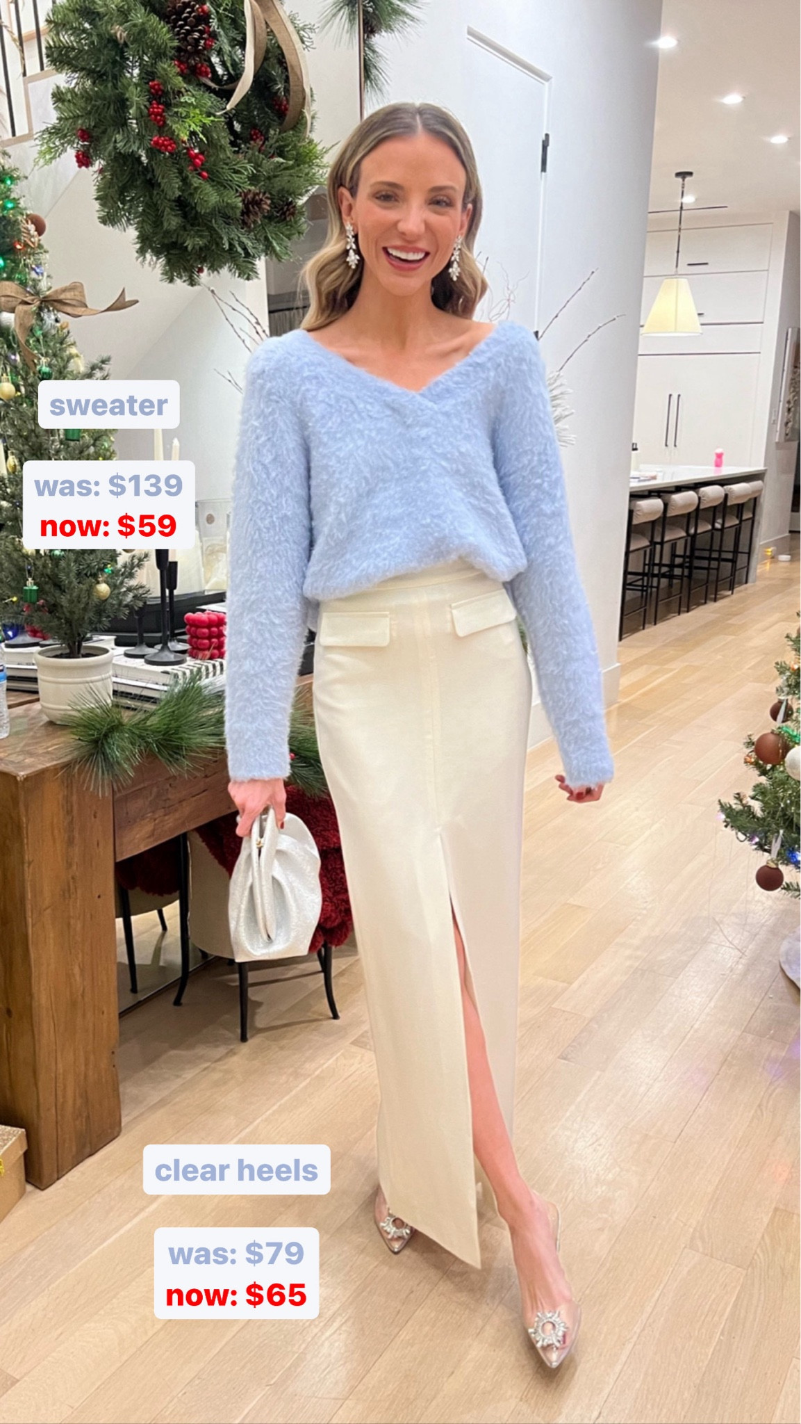 Holiday outfit idea, date night look for winter, winter office outfit ❄️

#LTKfindsunder100 #LTKsalealert #LTKworkwear