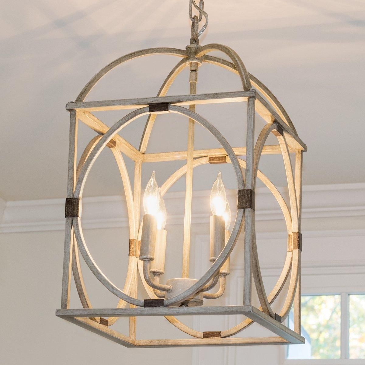Circle Lattice Hanging Lantern - 4 Light | Shades of Light