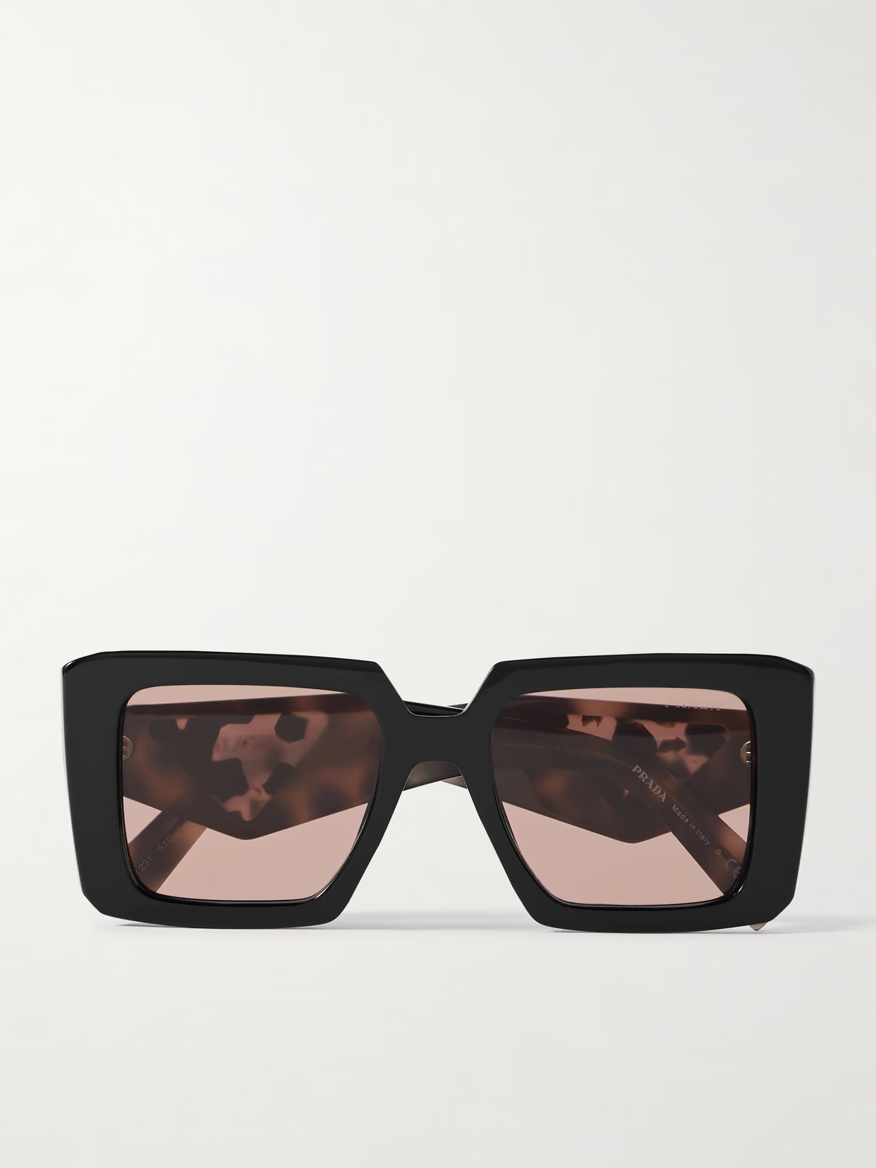 Prada Eyewear - Square-frame Tortoiseshell Acetate Sunglasses - One size | NET-A-PORTER (UK & EU)