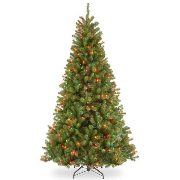 North Valley Lighted Artificial Spruce Christmas Tree | Wayfair North America