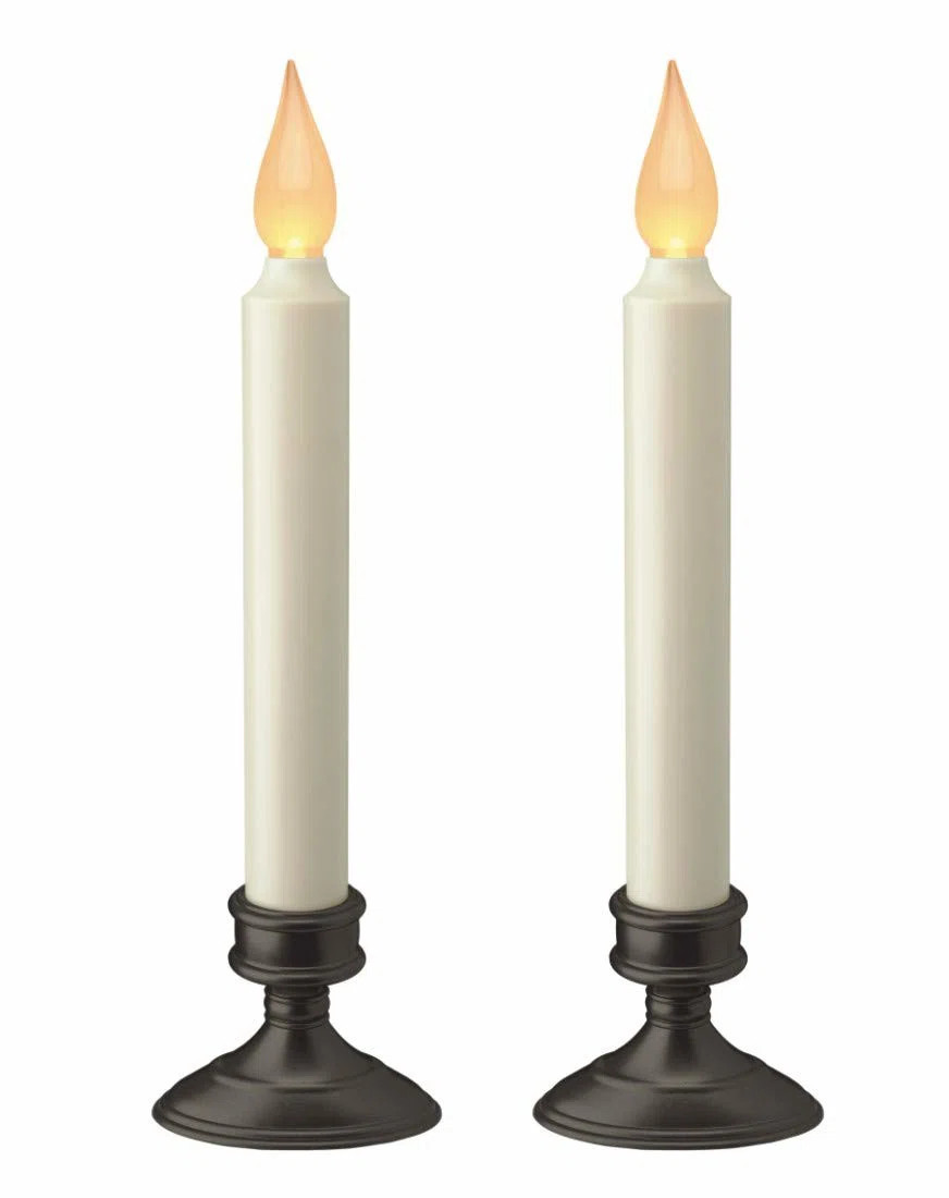 Unscented Flameless Candle with Plastic / Acrylic Holder (Set of 2) | Wayfair North America