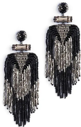 Jody Beaded Tassel Earrings | Nordstrom