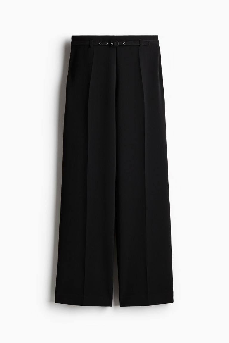 Wide Pants with Belt | H&M (US + CA)