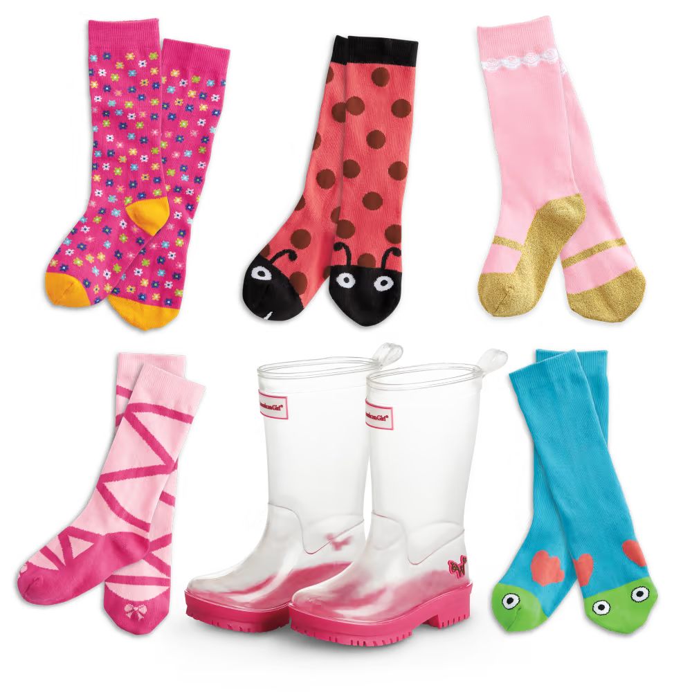 WellieWishers™ Wellies & Socks Set for Girls | American Girl