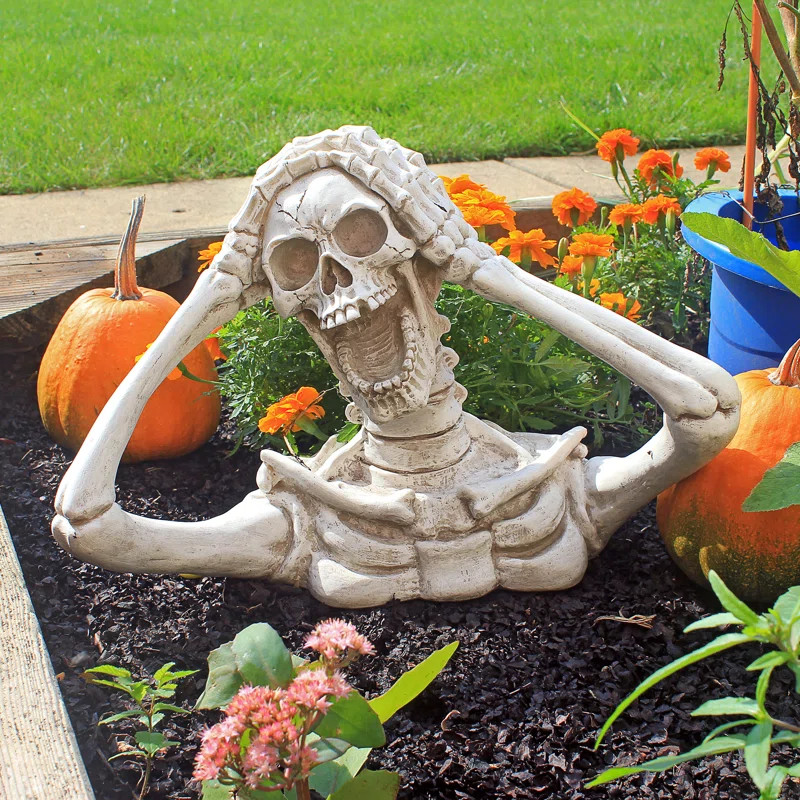 Shriek, the Skeleton Statue | Wayfair North America