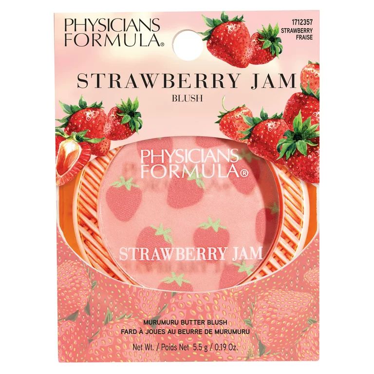 Physicians Formula Murumuru Strawberry Jam Blush, Strawberry, 0.19 Oz | Walmart (US)