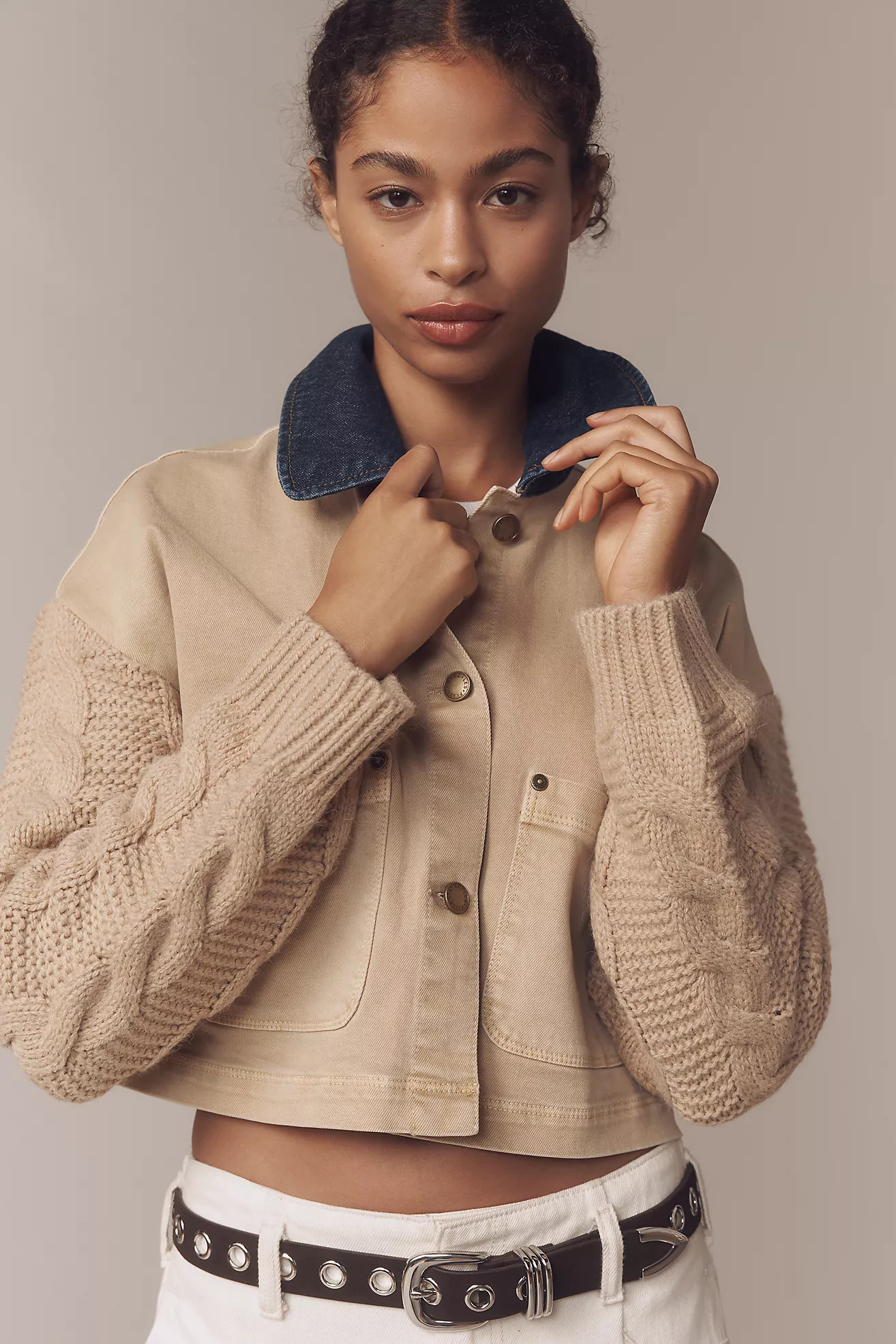Avec Les Filles Crop Chore Jacket | Anthropologie (US)