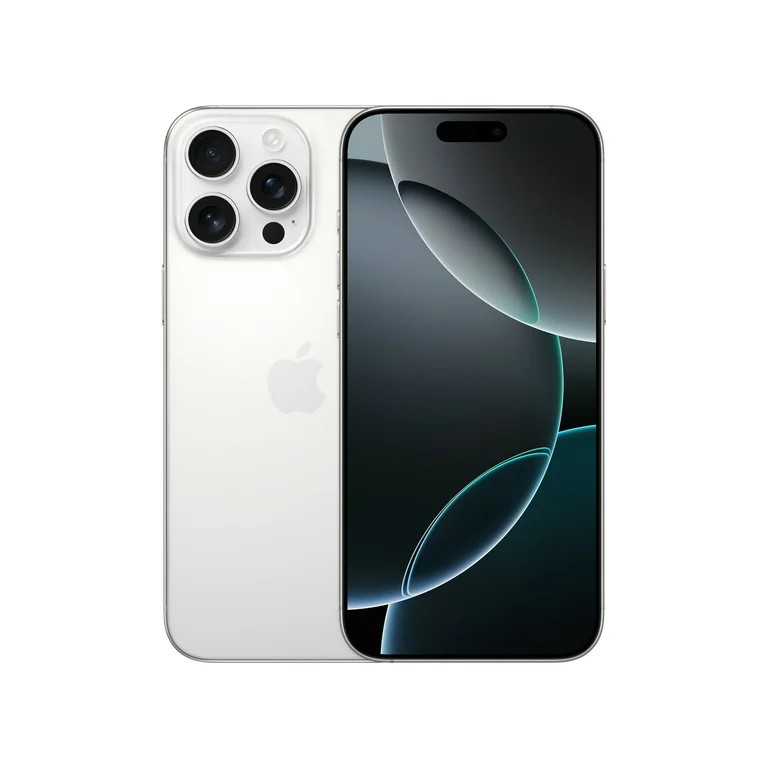 AT&T iPhone 16 Pro Max 256GB White Titanium. Apple Intelligence. | Walmart (US)