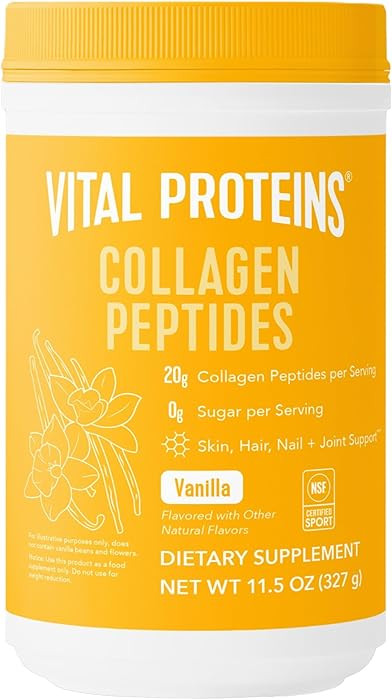 Vital Proteins Collagen Peptides Powder Vanilla - Supports Hair, Skin, Nails, Bones, Joints, Powd... | Amazon (US)