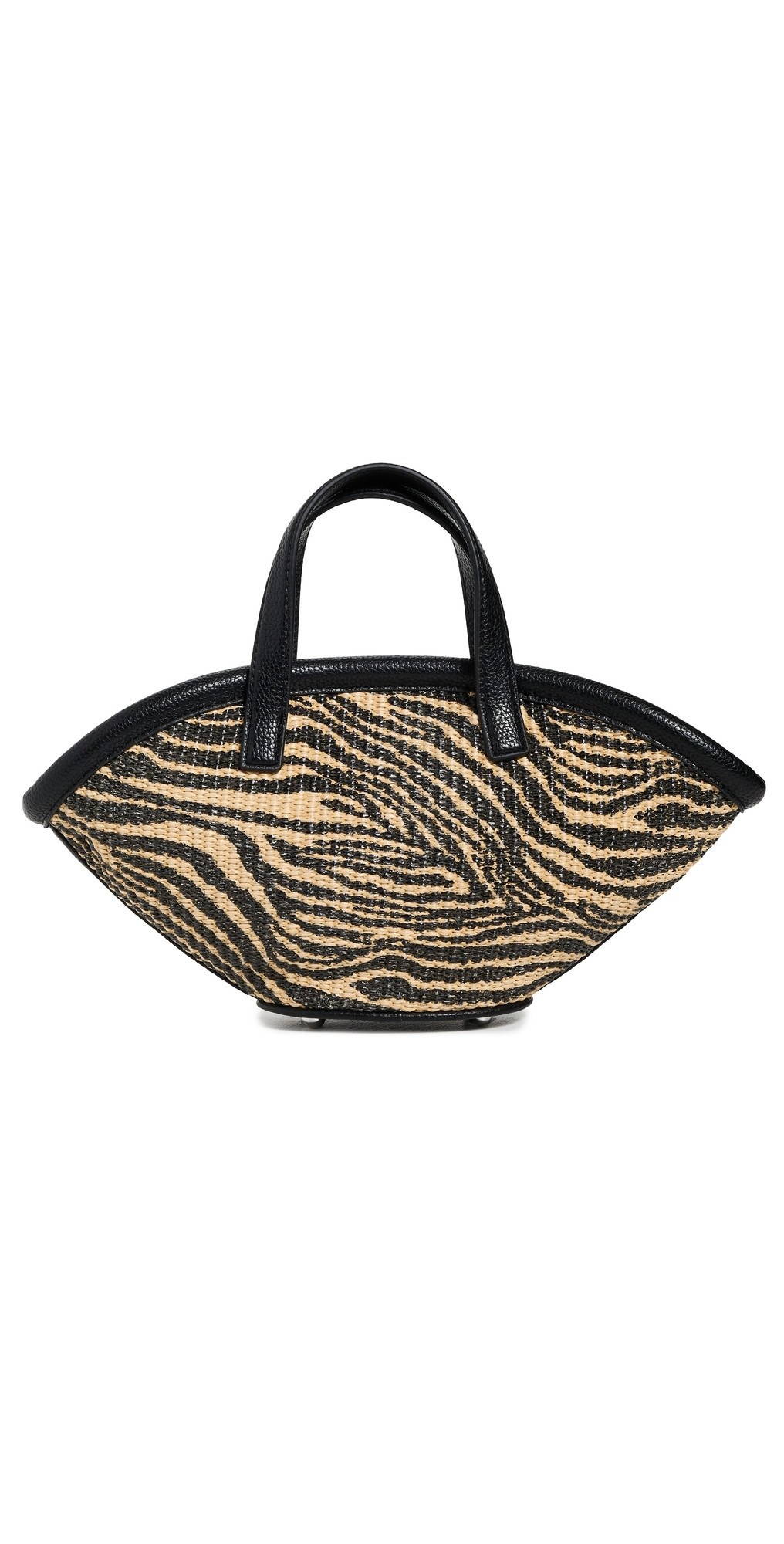 SIMONMILLER Mini Mercado Tote BLACK/NATURAL ZEBRA One Size | Shopbop