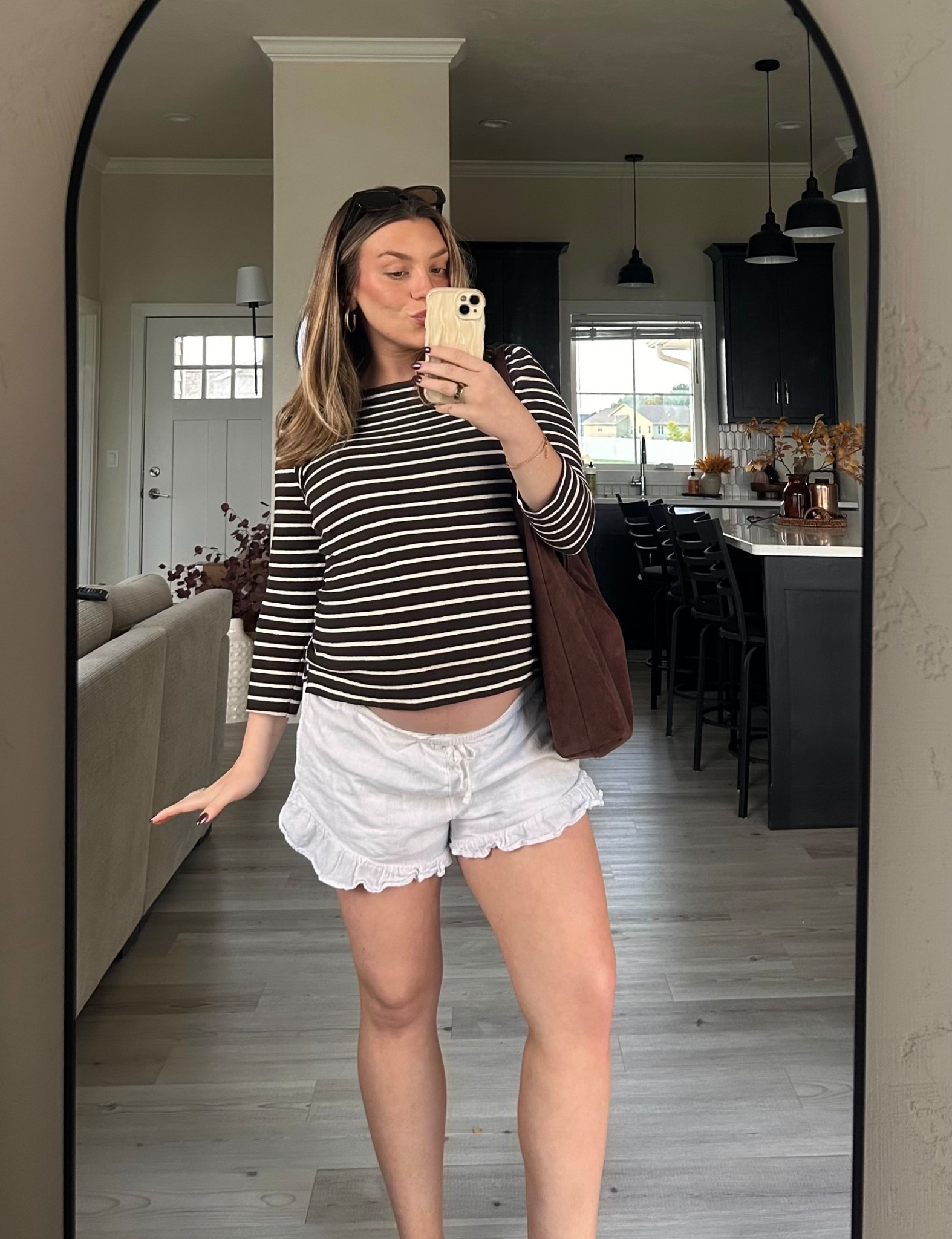 Cute fall outfit for pregnancy 

#LTKBump #LTKFallSale #LTKSeasonal