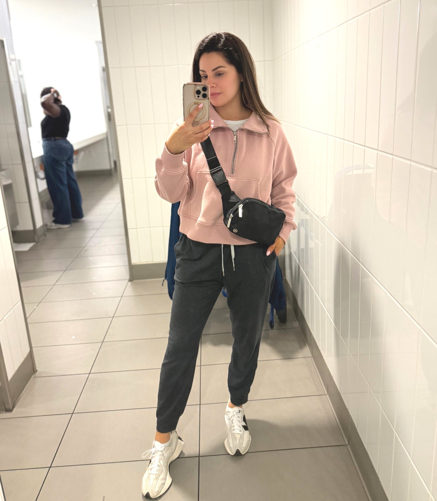 The comfiest fleece pullover with pockets. Affordable and comes in so many colors! 