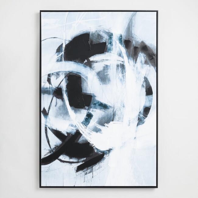 No Turning Radius By Joshua Schicker Framed Canvas Wall Art | World Market