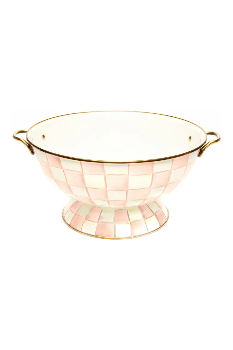 Rosy Check Enameled Steel Everything Bowl | Nordstrom | Nordstrom