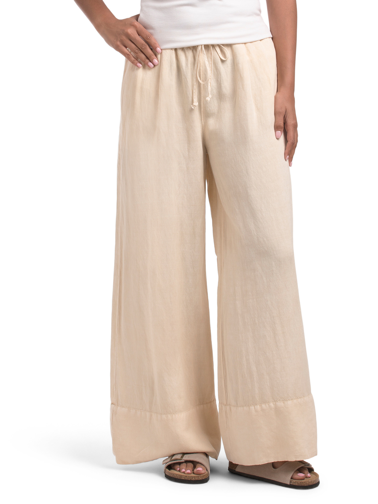 Linen Blend Hilo Pants | TJ Maxx