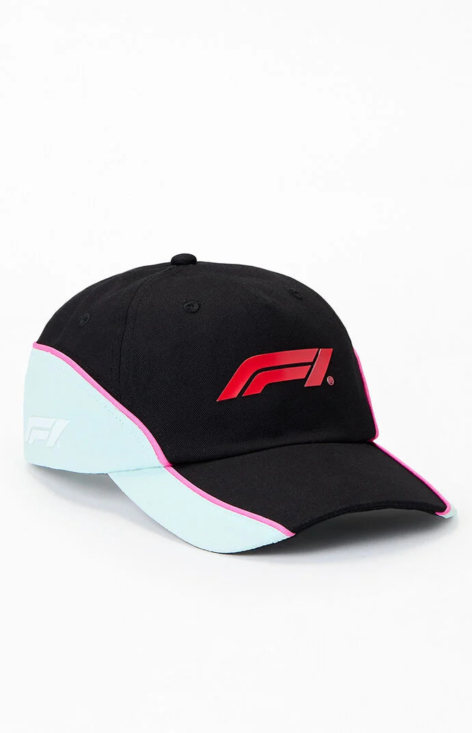 F1 x PacSun Miami GP Energy Snapback Hat in Black | PacSun