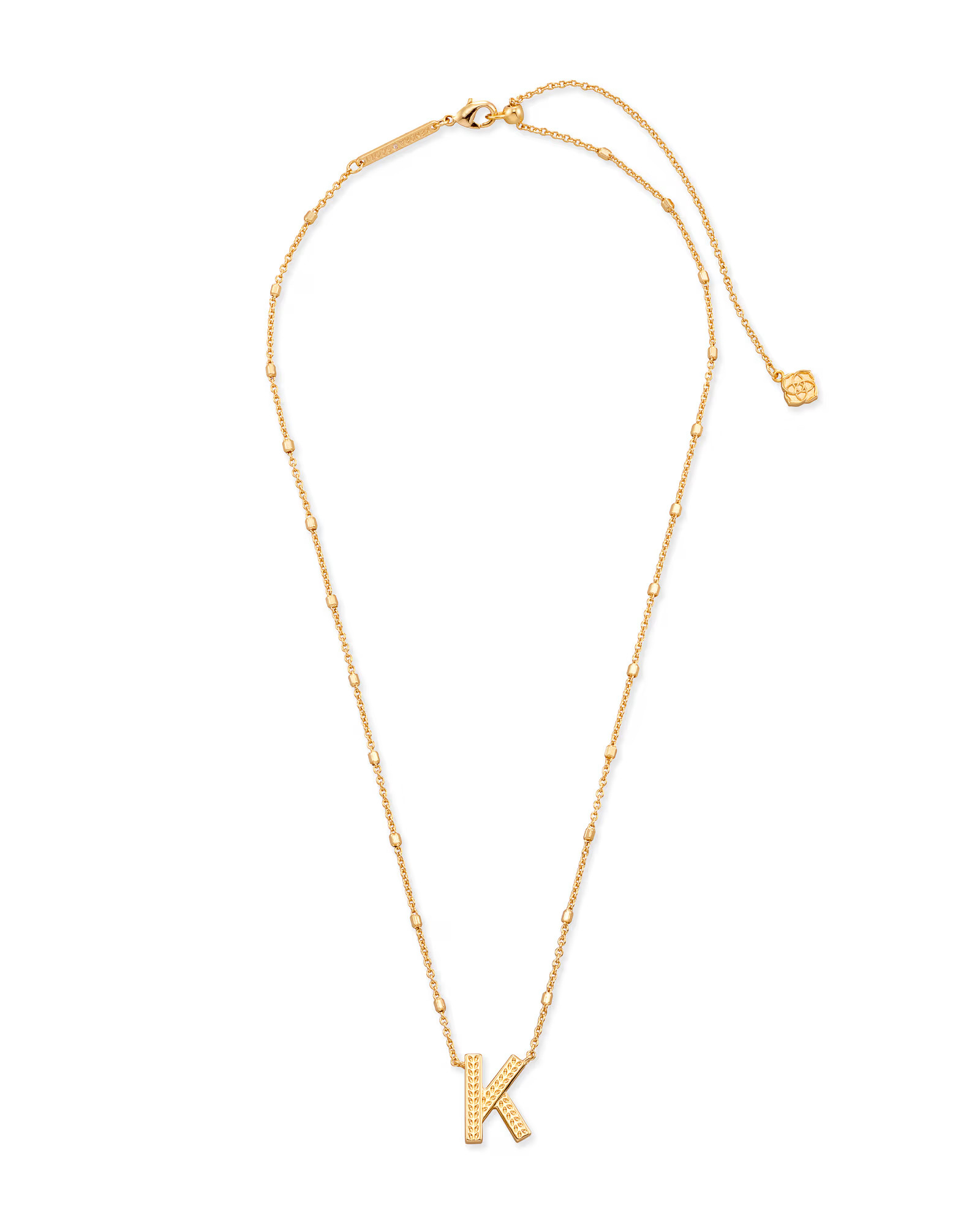 Letter A Pendant Necklace in Gold | Kendra Scott | Kendra Scott