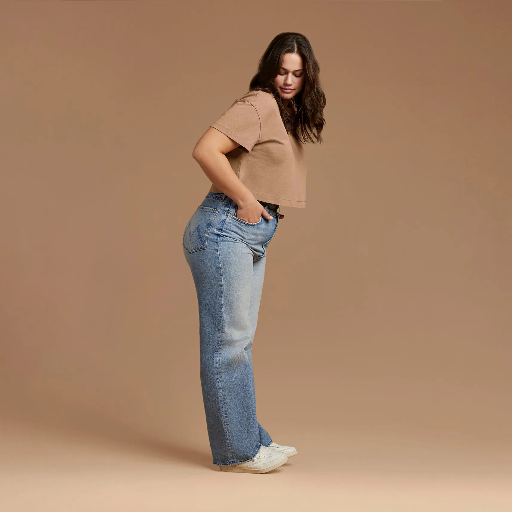 Cropped Tee | Cinnamon - nuuds | nuuds