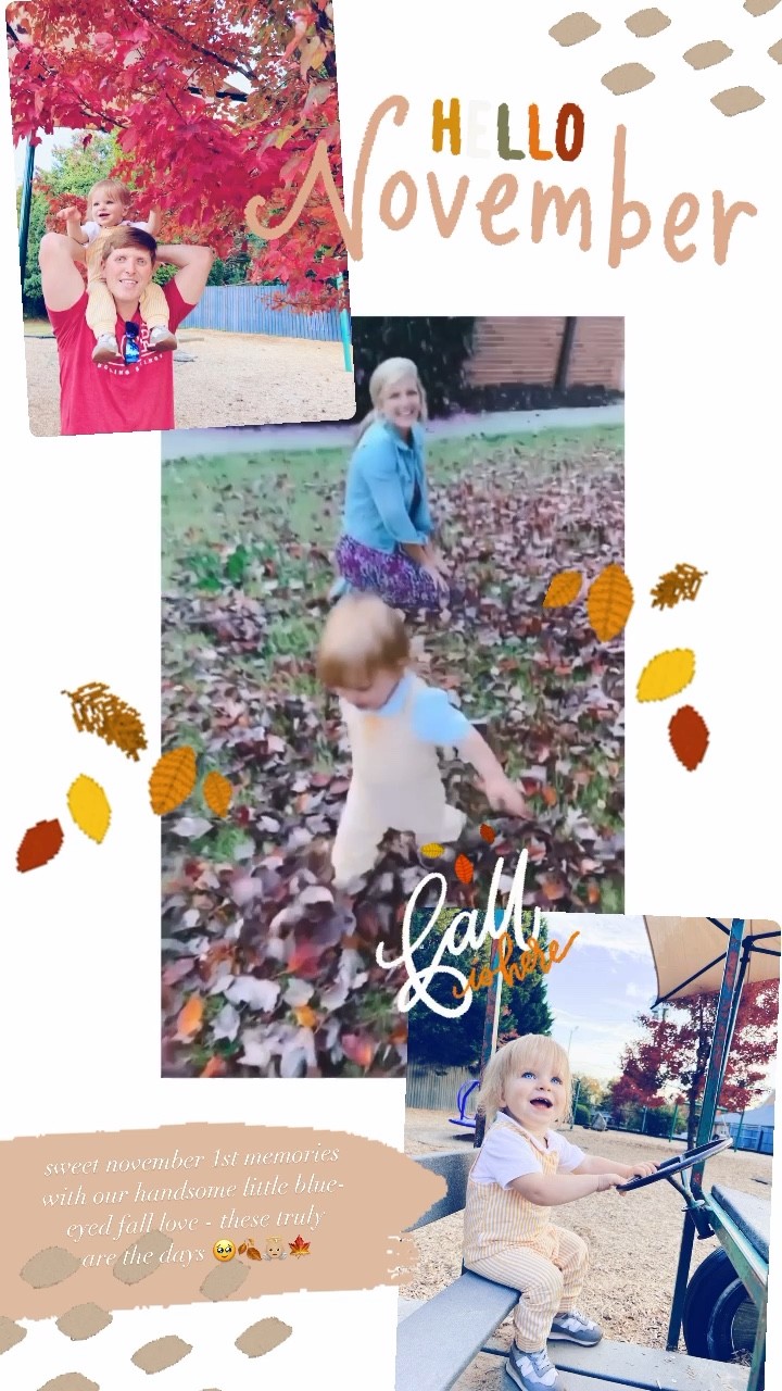 sweet november 1st memories with our handsome little blue-eyed fall love - these truly are the days 🥹🍂👼🏼🍁 

#LTKfamily #LTKbaby #LTKSeasonal
