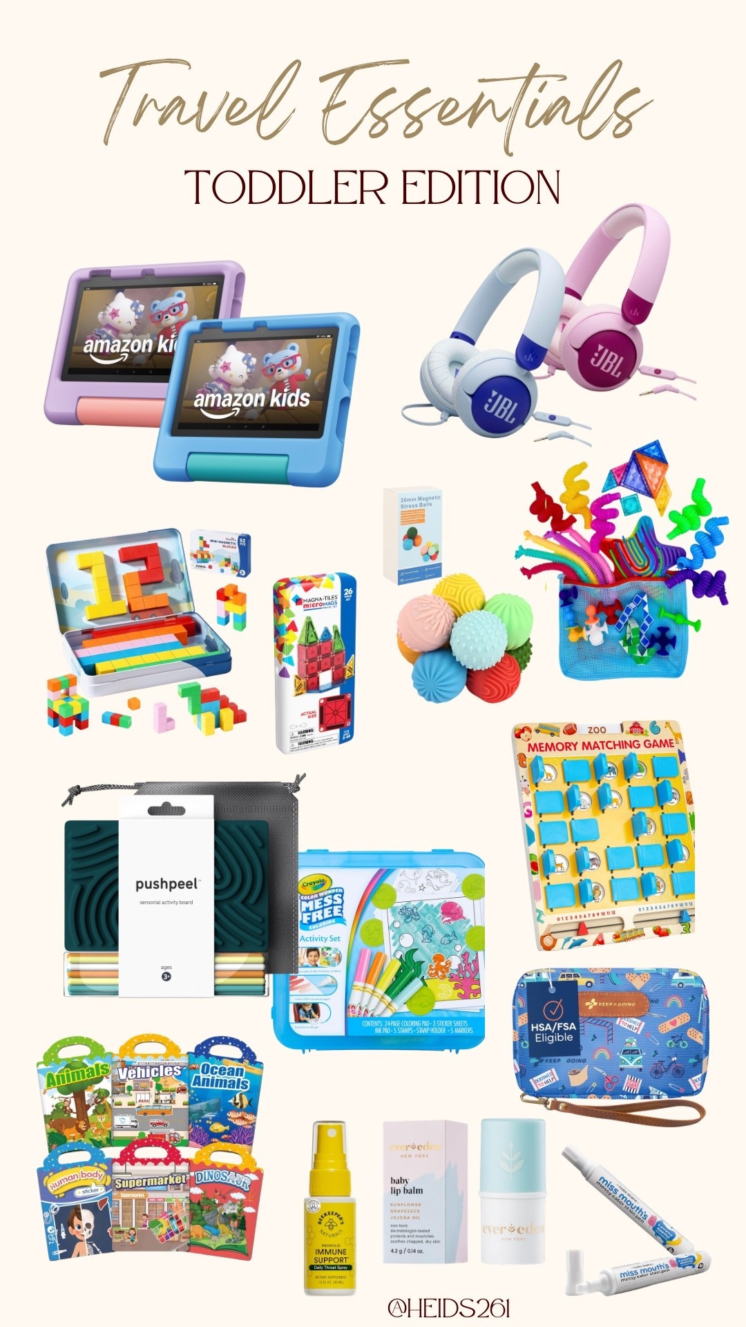 Toddler Traveling Essentials 

#LTKKids #LTKmomlife #LTKTravel