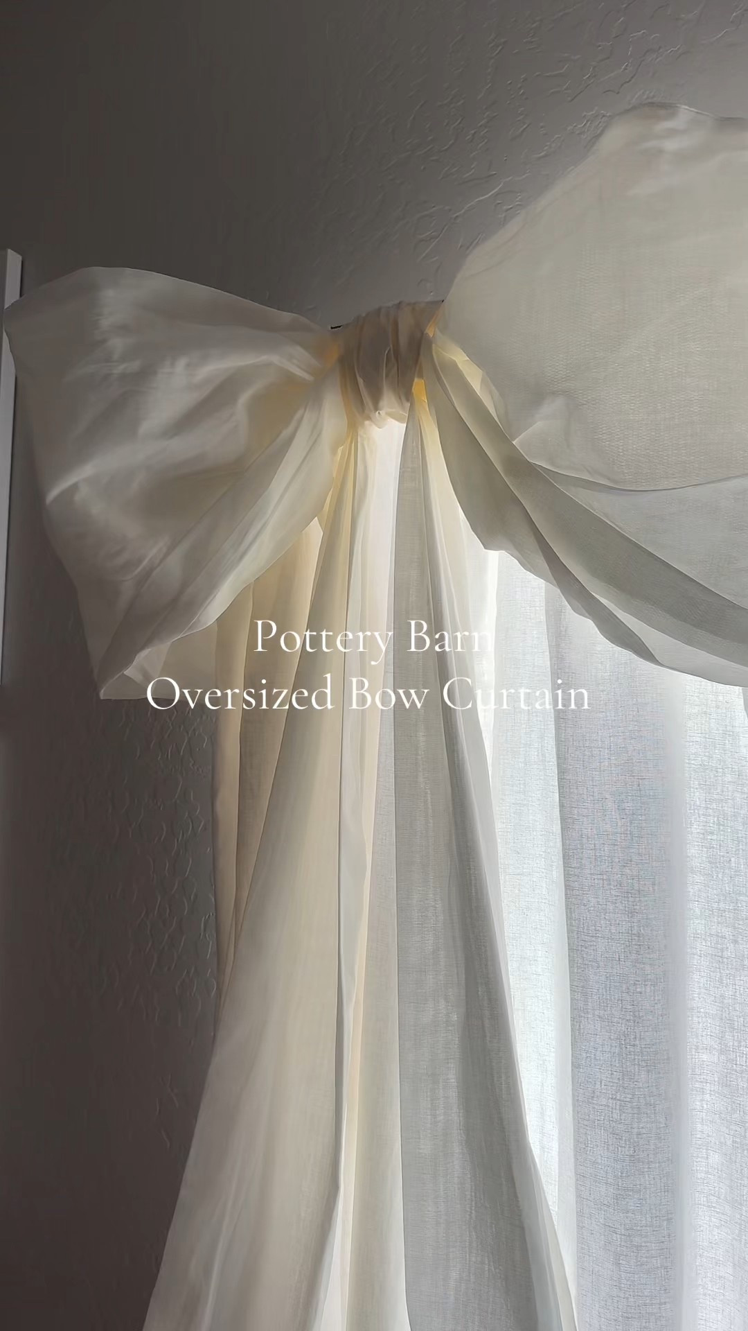 Bow obsessed and not sorry about it 🎀 These oversized bow curtains from the Pottery Barn x LoveShackFancy collab are the stuff of princess dreams! ✨ Perfect for adding a touch of vintage glam to your little one’s room (or honestly… mine too). Linked them for you babes 💗 #LoveShackFancyHome #PotteryBarnKids #BowCurtains #LTKkids #LTKhome 

#LTKHome #LTKFindsUnder50 #LTKStyleTip