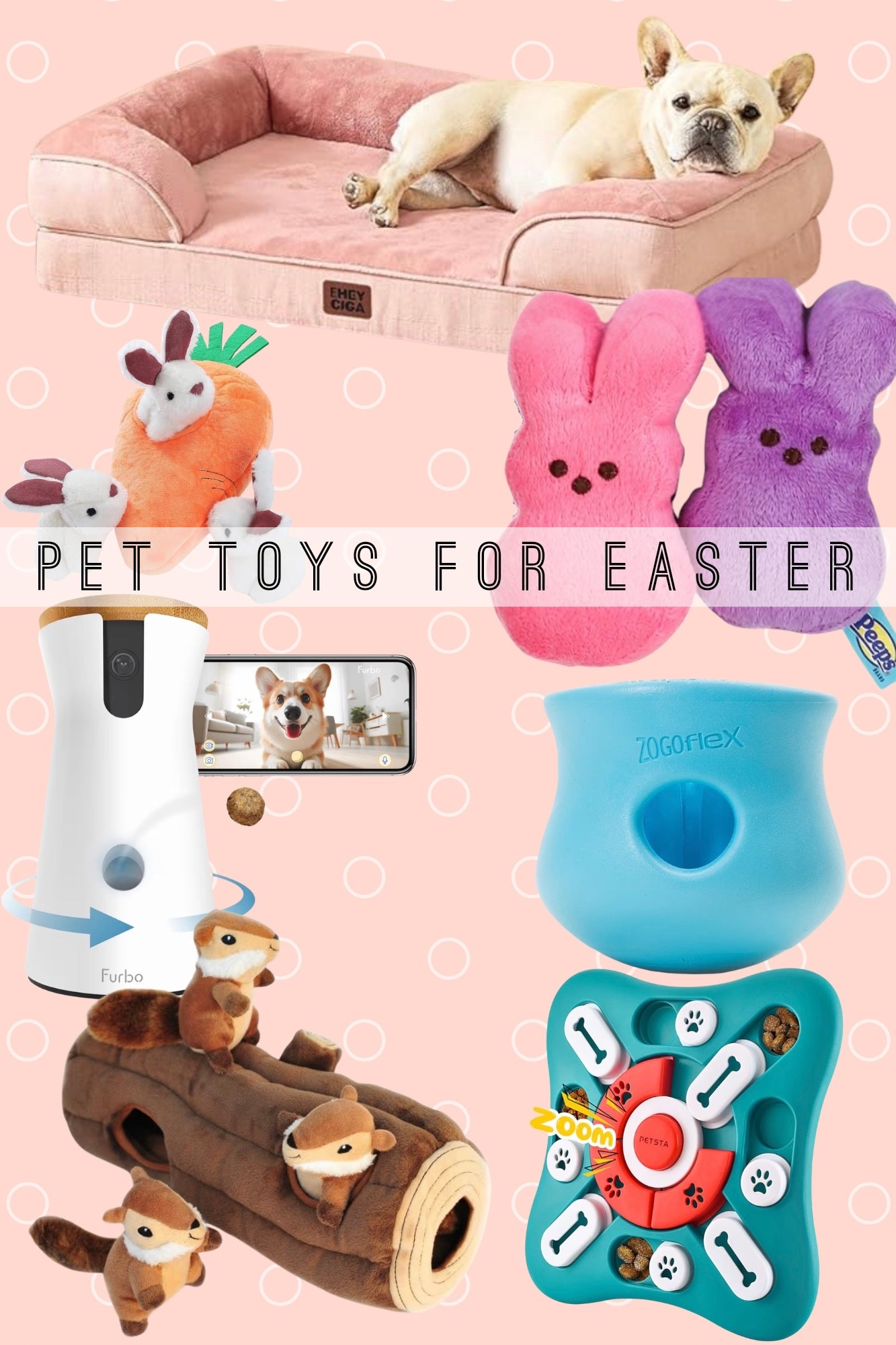 Your pup deserves an Easter basket too! 🐰🐶 I rounded up the cutest Easter dog toys that will keep your furry friend busy long after the egg hunt is over. 

#EasterDogToys
#DogEasterBasket
#SpoiledDogLife
#AmazonDogFinds
#LTKPetFinds
#LTKSpring
#LTKSaleAlert
#ShopLTK
#LTKHome

#LTKPlusSize